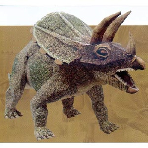 세 뿔 달린 공룡 트리케라톱스